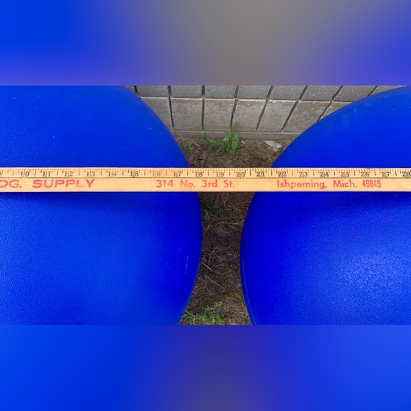 Mid Century Vintage Consumers Bldg Supply Ishpeming Michigan Wooden Yardstick - Picture 11 of 16